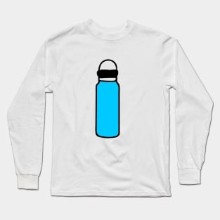 Water Bottle Sticker, Emotional Support Water Bottle Long Sleeve T-Shirt